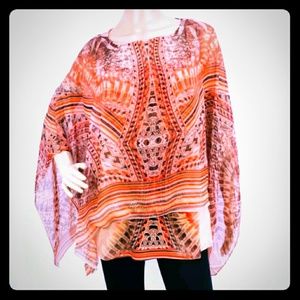 Boho Tank Semi Sheer Embellished Overlay